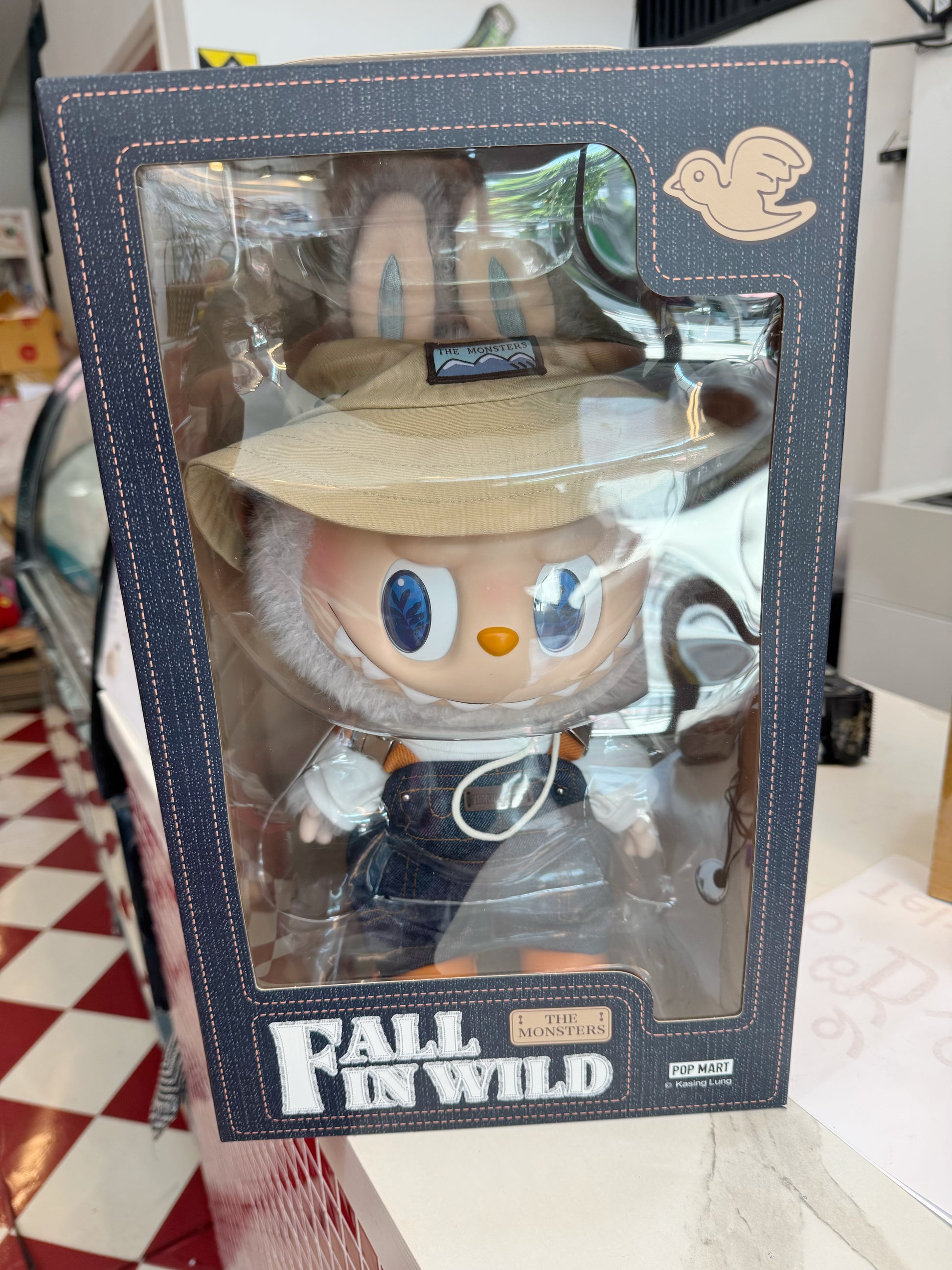 Authentic the Monster Fall in wild series-Vinyl plush doll