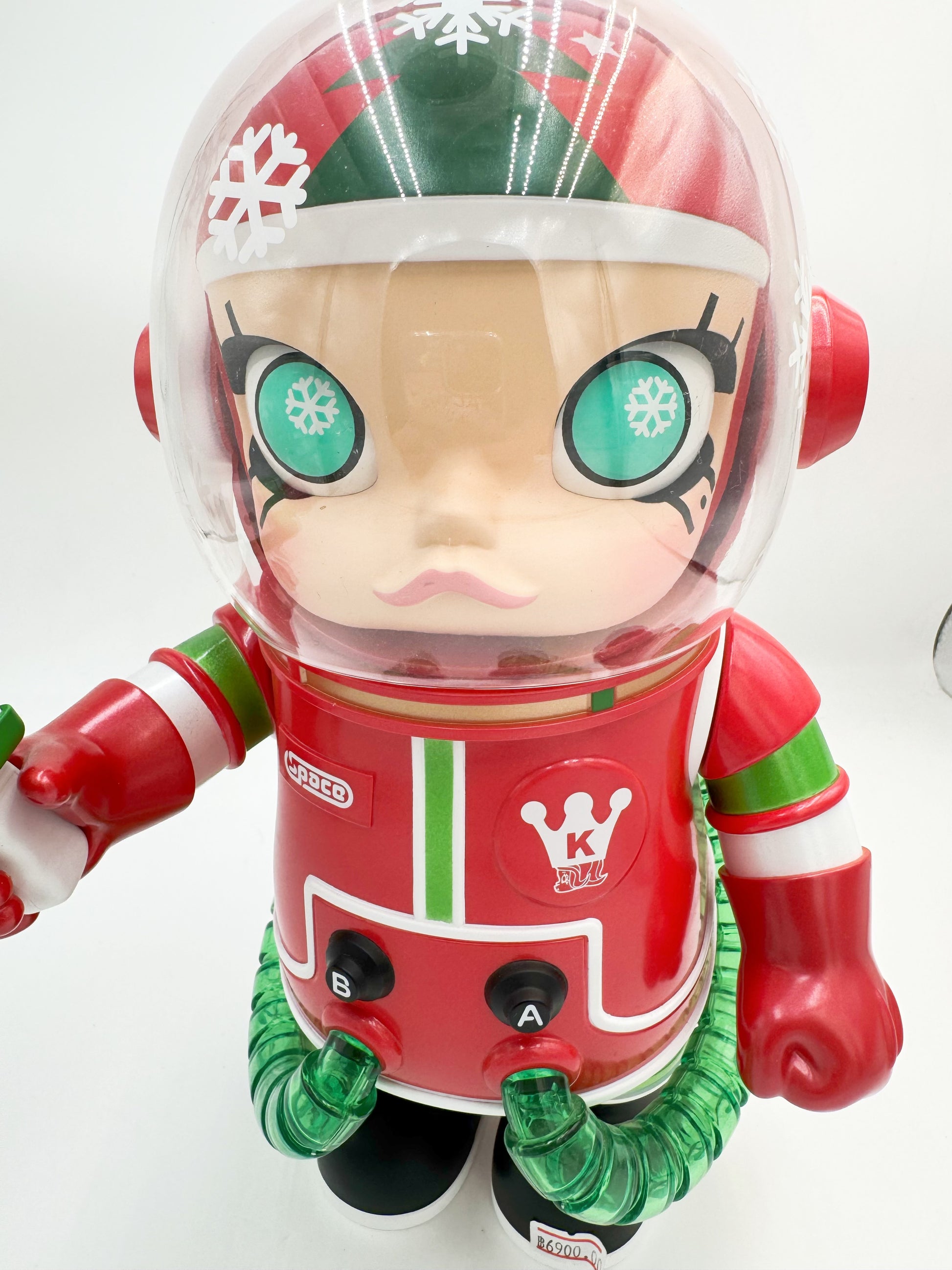 Authentic MEGA SPACE Molly 400% Christmas limited edition toy