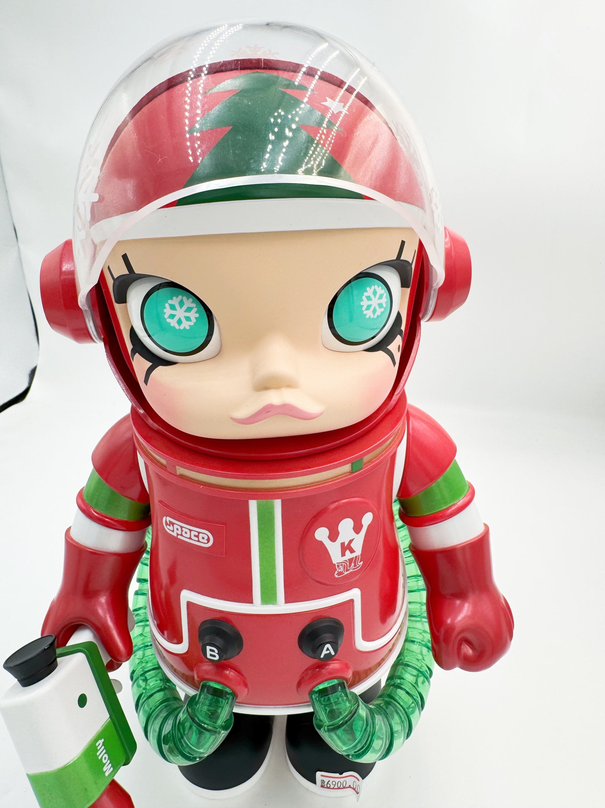Authentic MEGA SPACE Molly 400% Christmas limited edition toy
