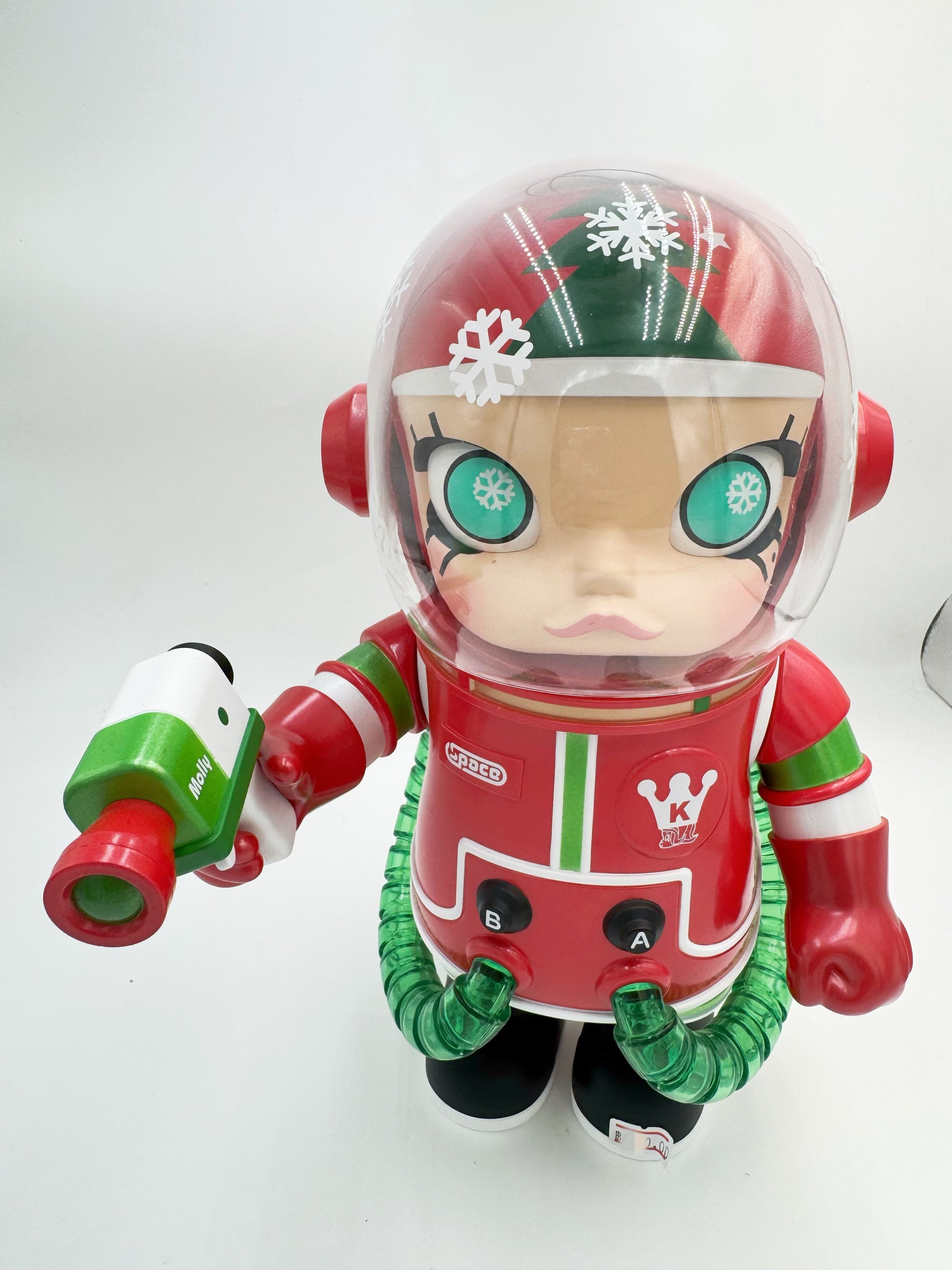 Authentic MEGA SPACE Molly 400% Christmas limited edition toy