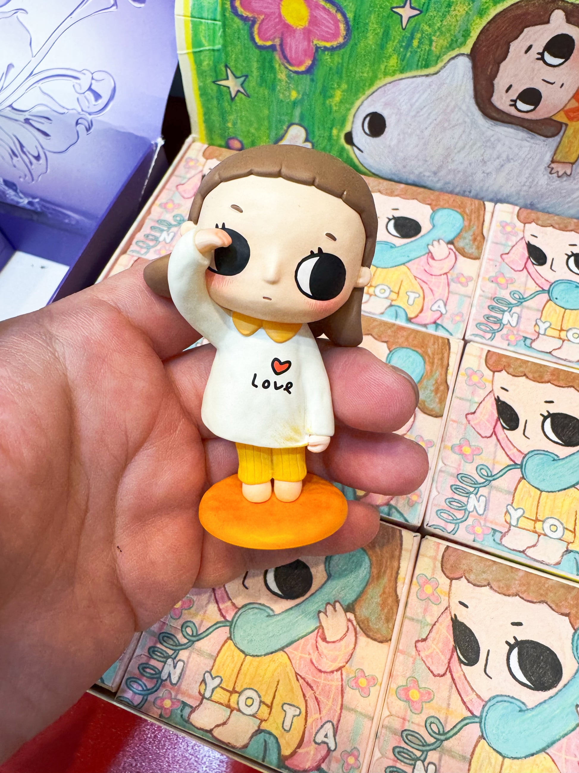 Authentic Nyota's Fluffy Life Series Figures blind box