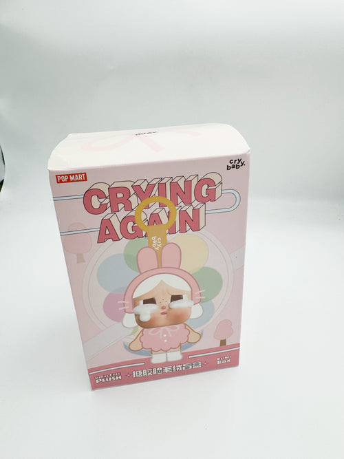 Authentic CRYBAY Crying Again Series-Vinyl Face Plush Blind Box