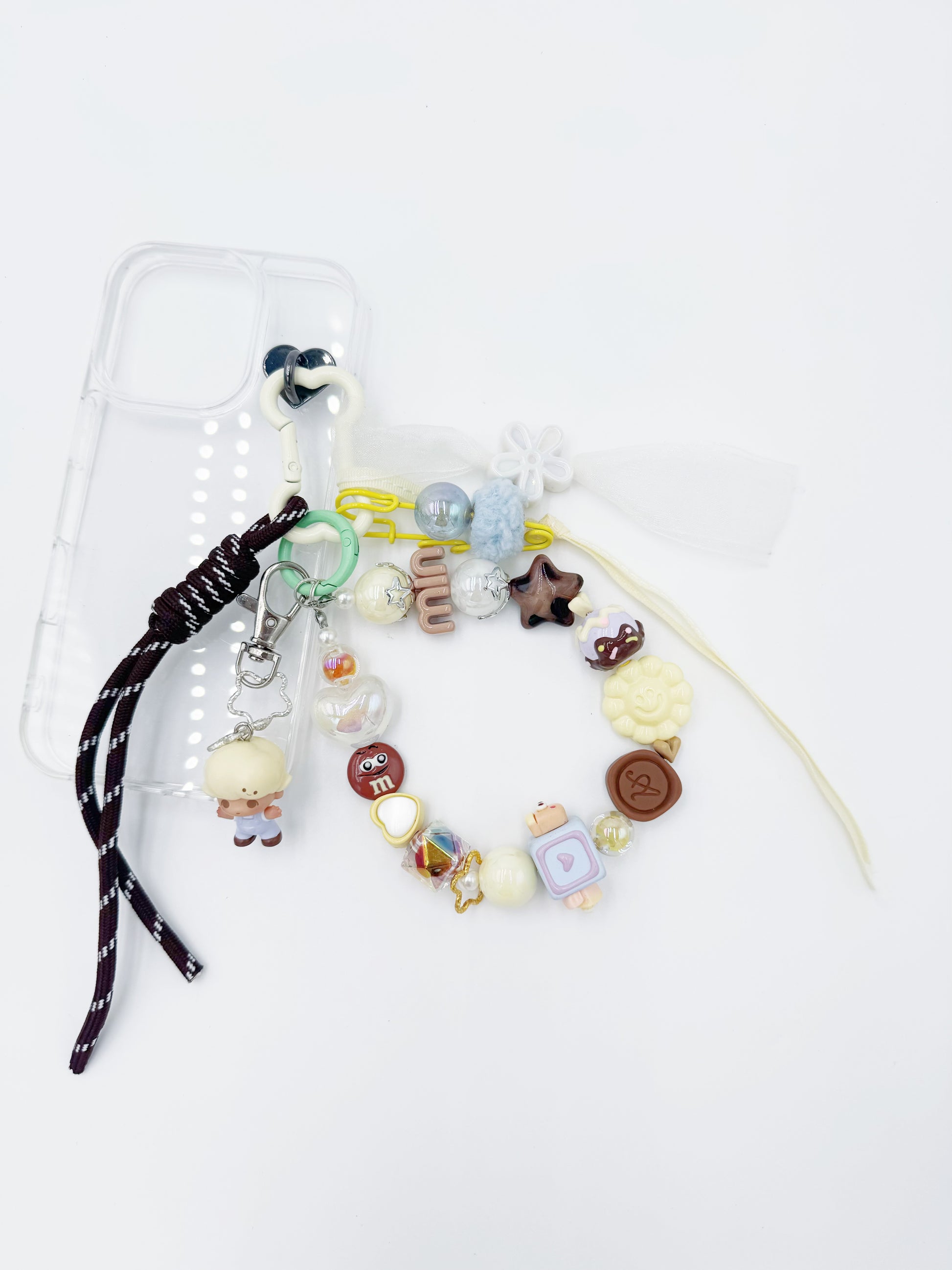 Handmade Authentic POP MART Dimoo mini figure phone charms