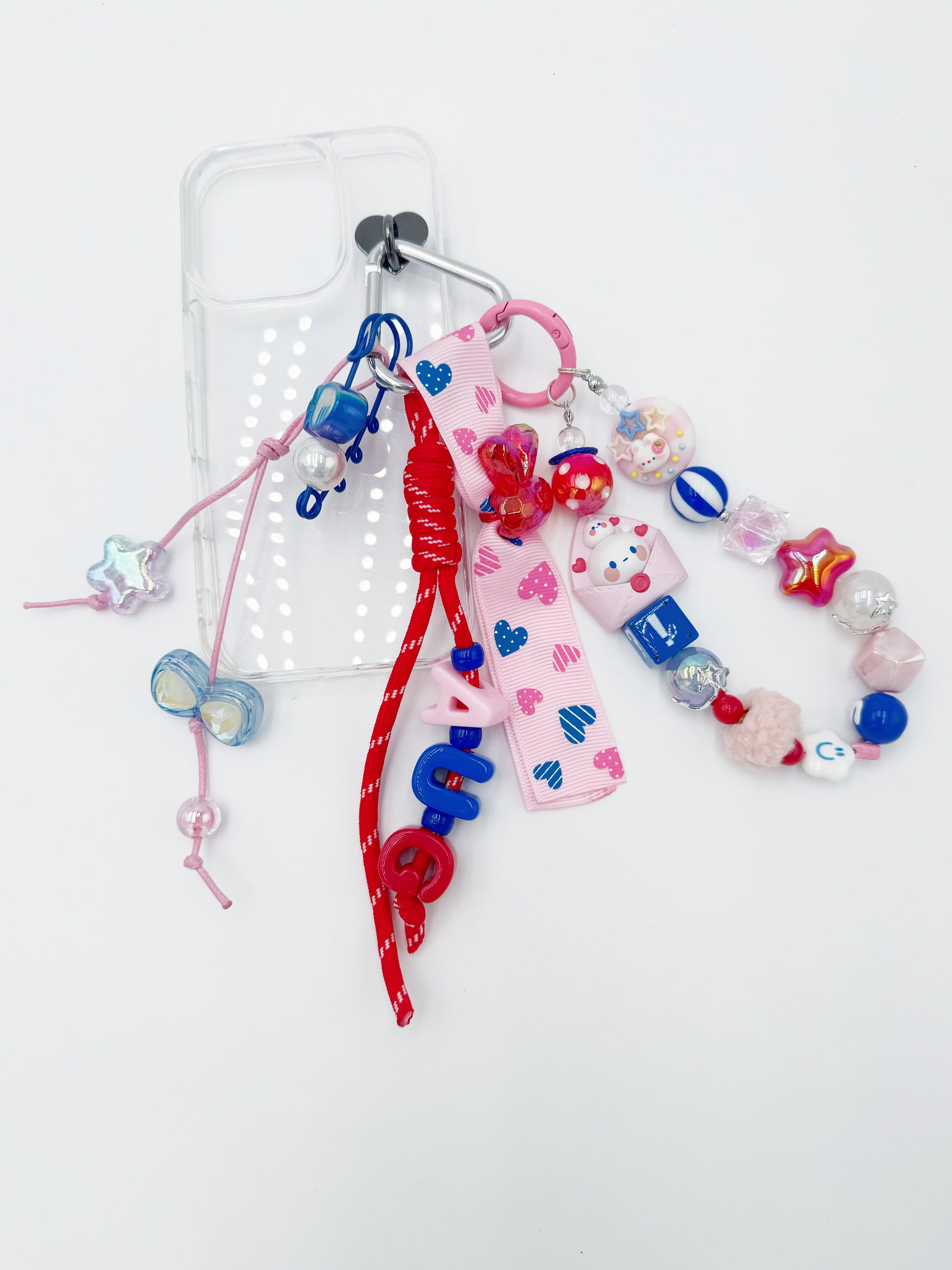 Handmade Authentic POP MART mini figure phone charms