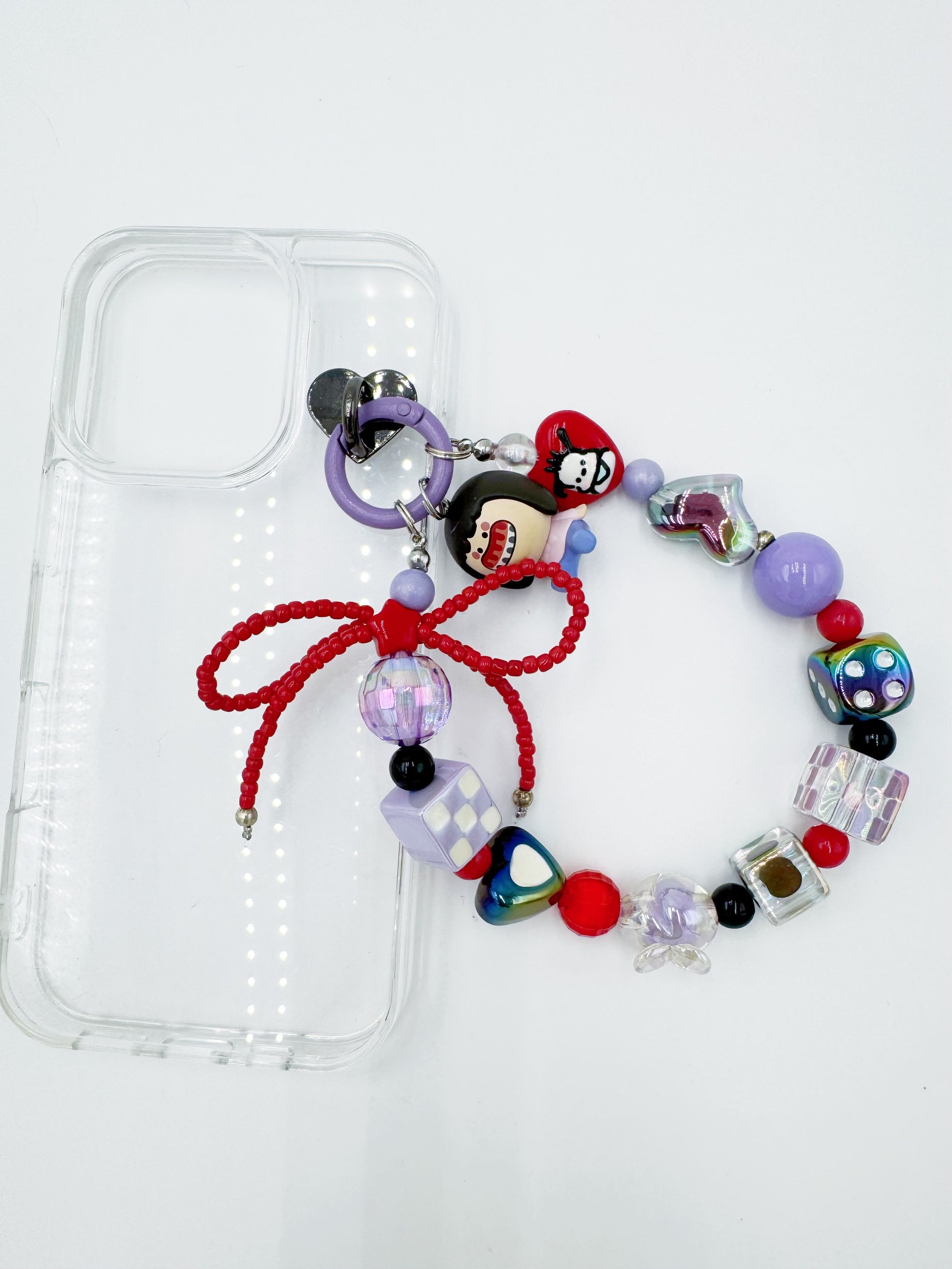 Handmade Authentic POP MART mini figure phone charms