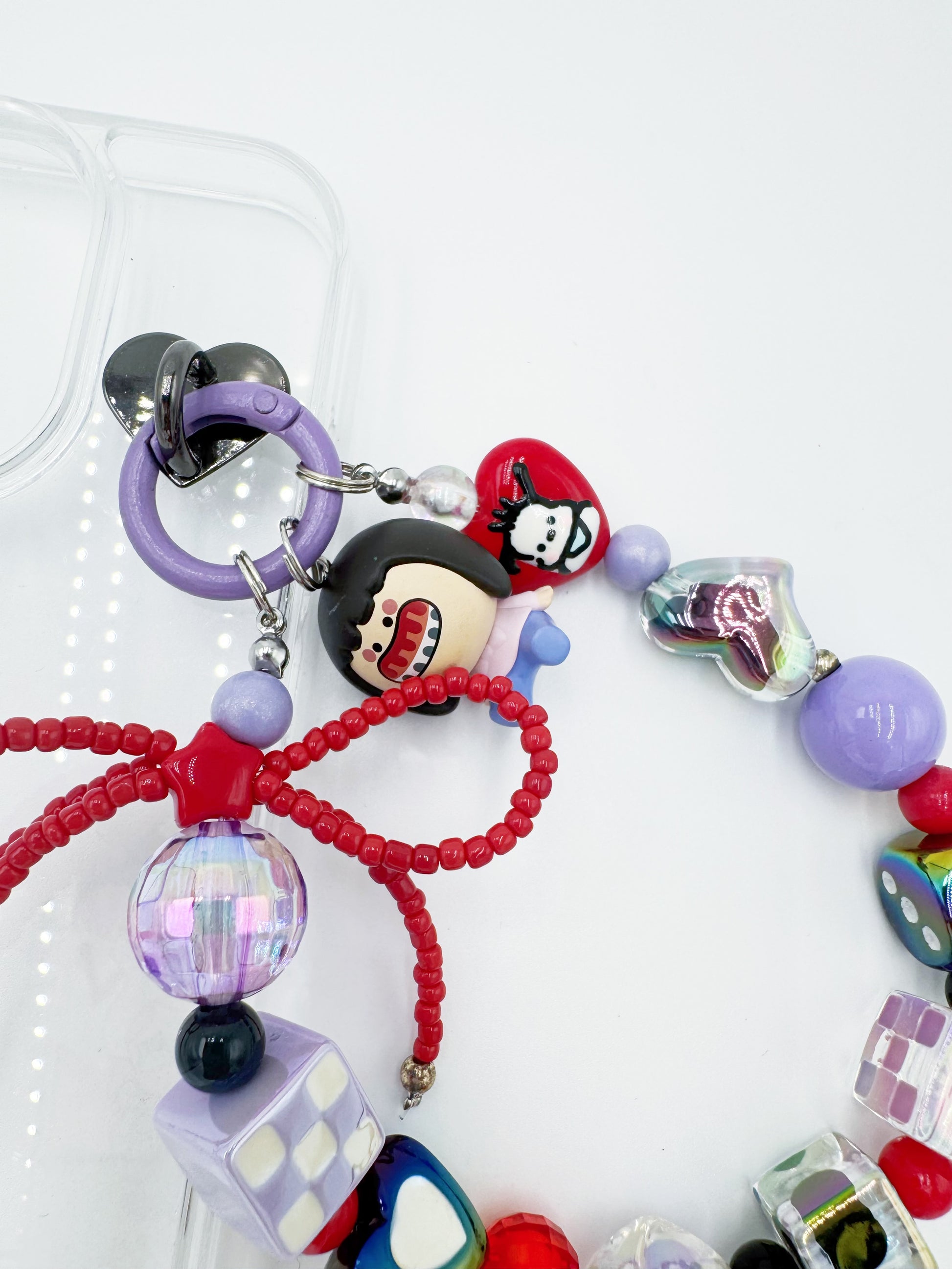 Handmade Authentic POP MART mini figure phone charms