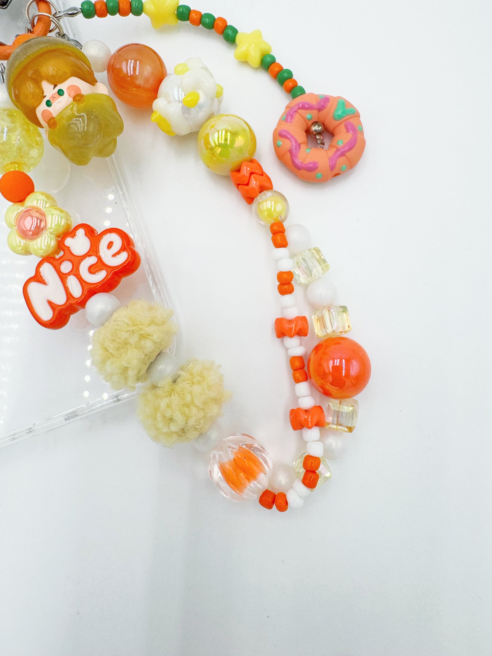 Handmade Authentic POP MART Pino Jelly mini figure phone charms