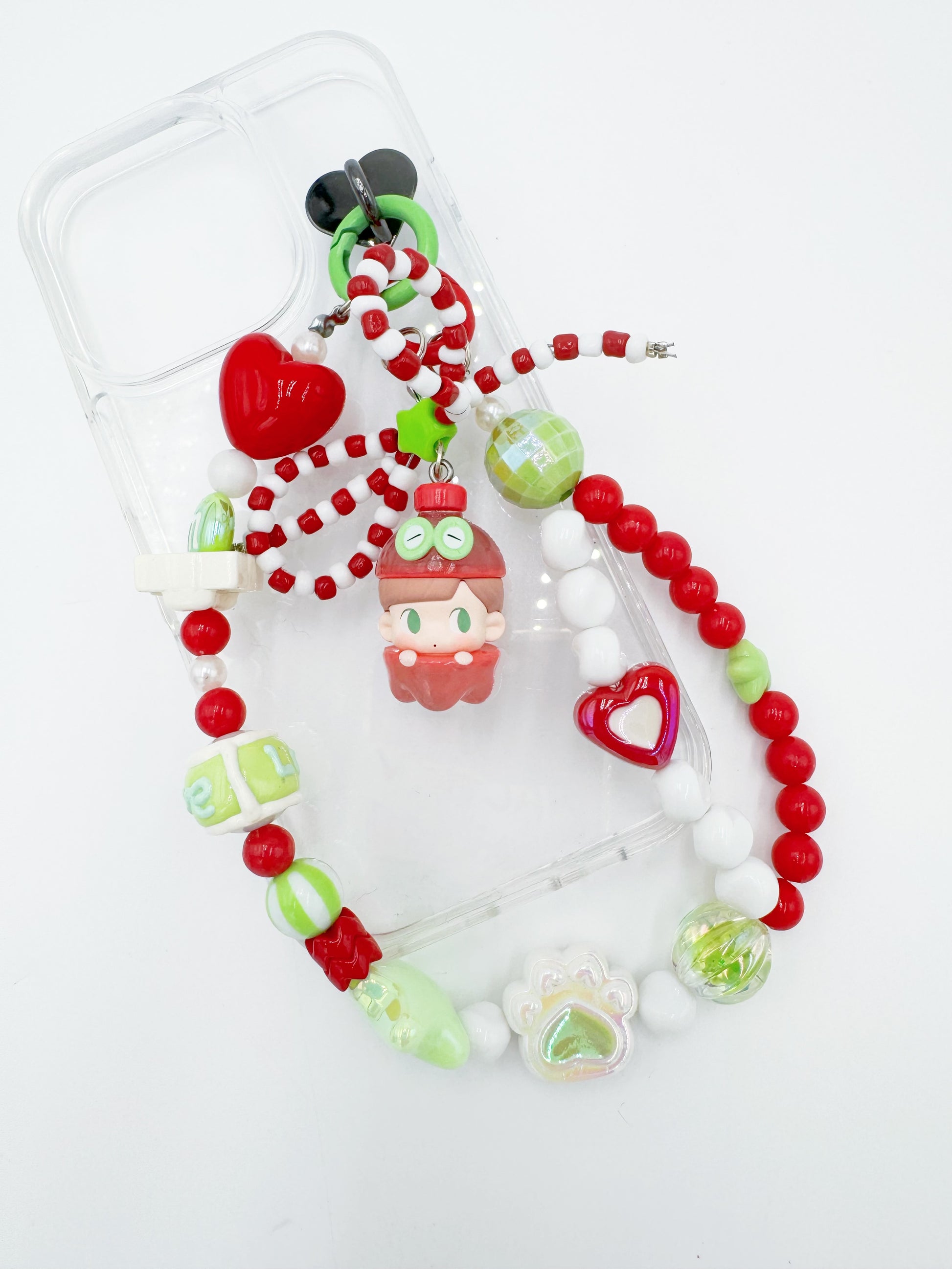 Handmade Authentic POP MART Hachipupu mini figure phone charms
