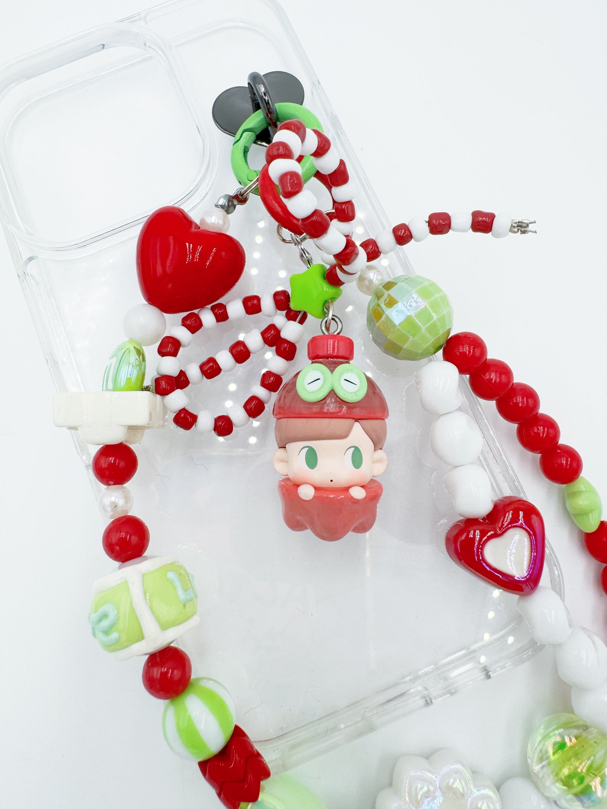 Handmade Authentic POP MART Hachipupu mini figure phone charms