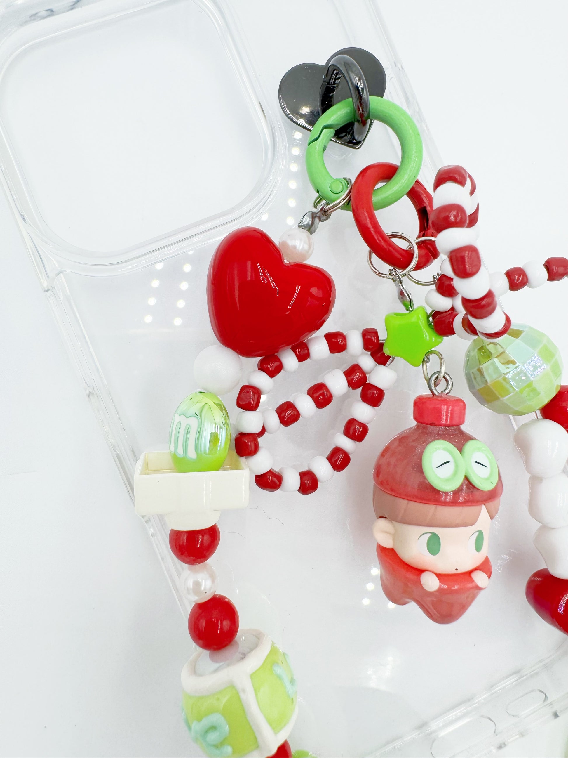 Handmade Authentic POP MART Hachipupu mini figure phone charms