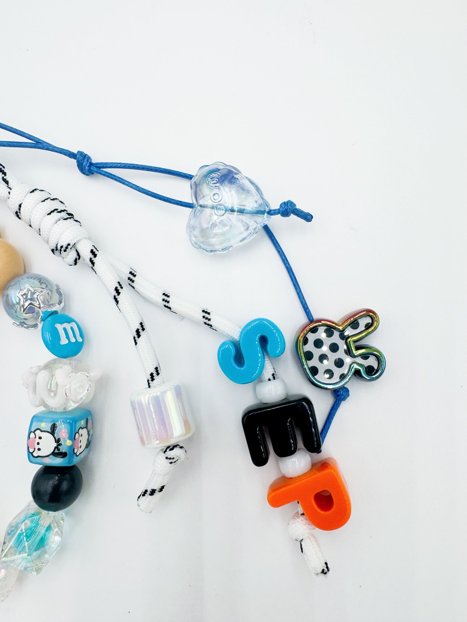 Handmade Authentic POP MART Labubu mini figure phone charms