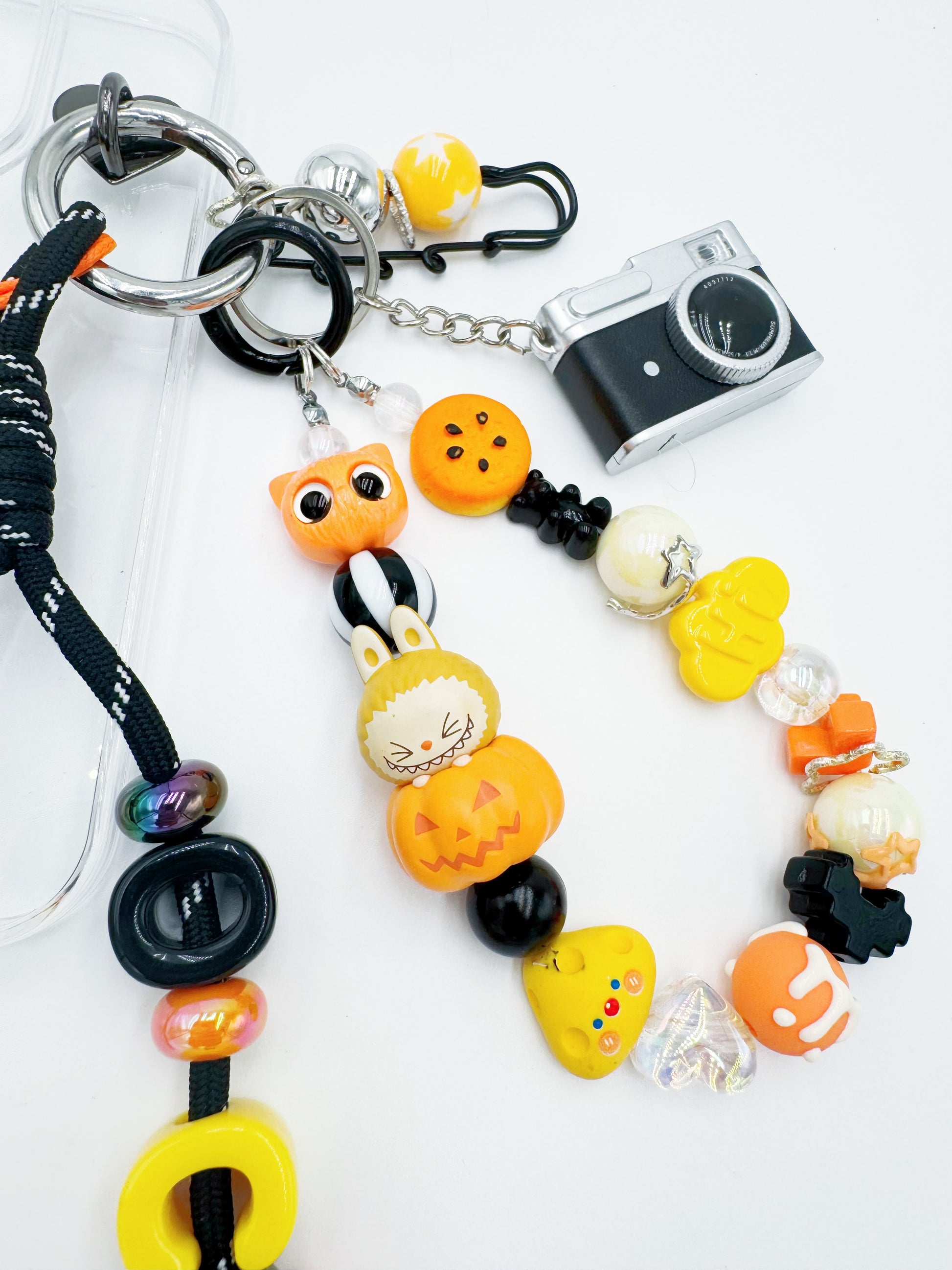 Handmade Authentic POP MART Labubu mini figure phone charms