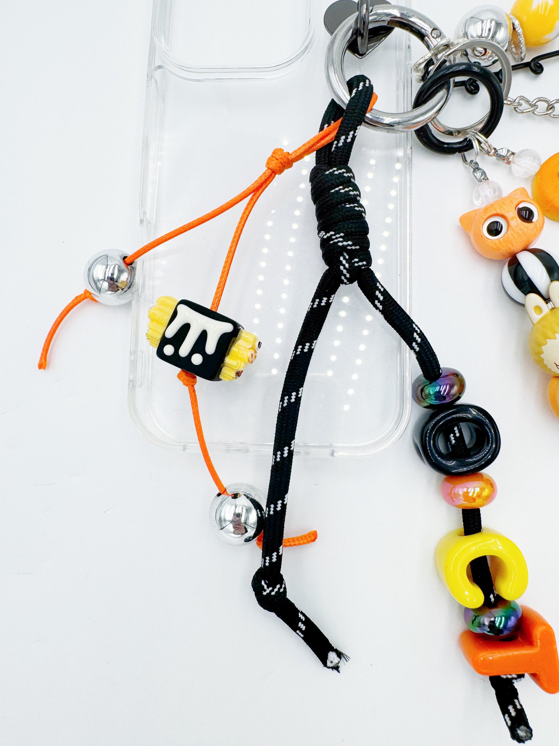 Handmade Authentic POP MART Labubu mini figure phone charms