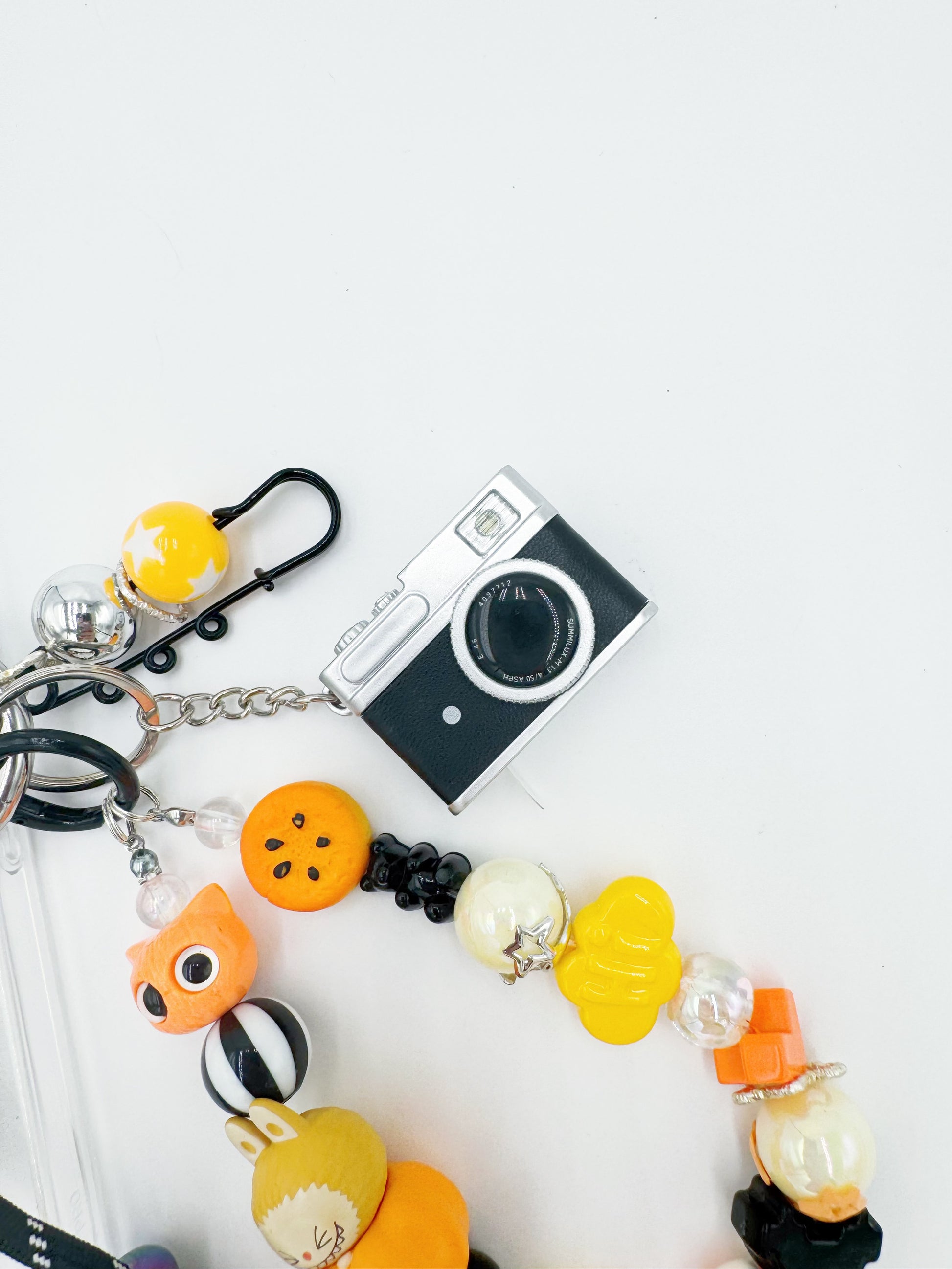 Handmade Authentic POP MART Labubu mini figure phone charms