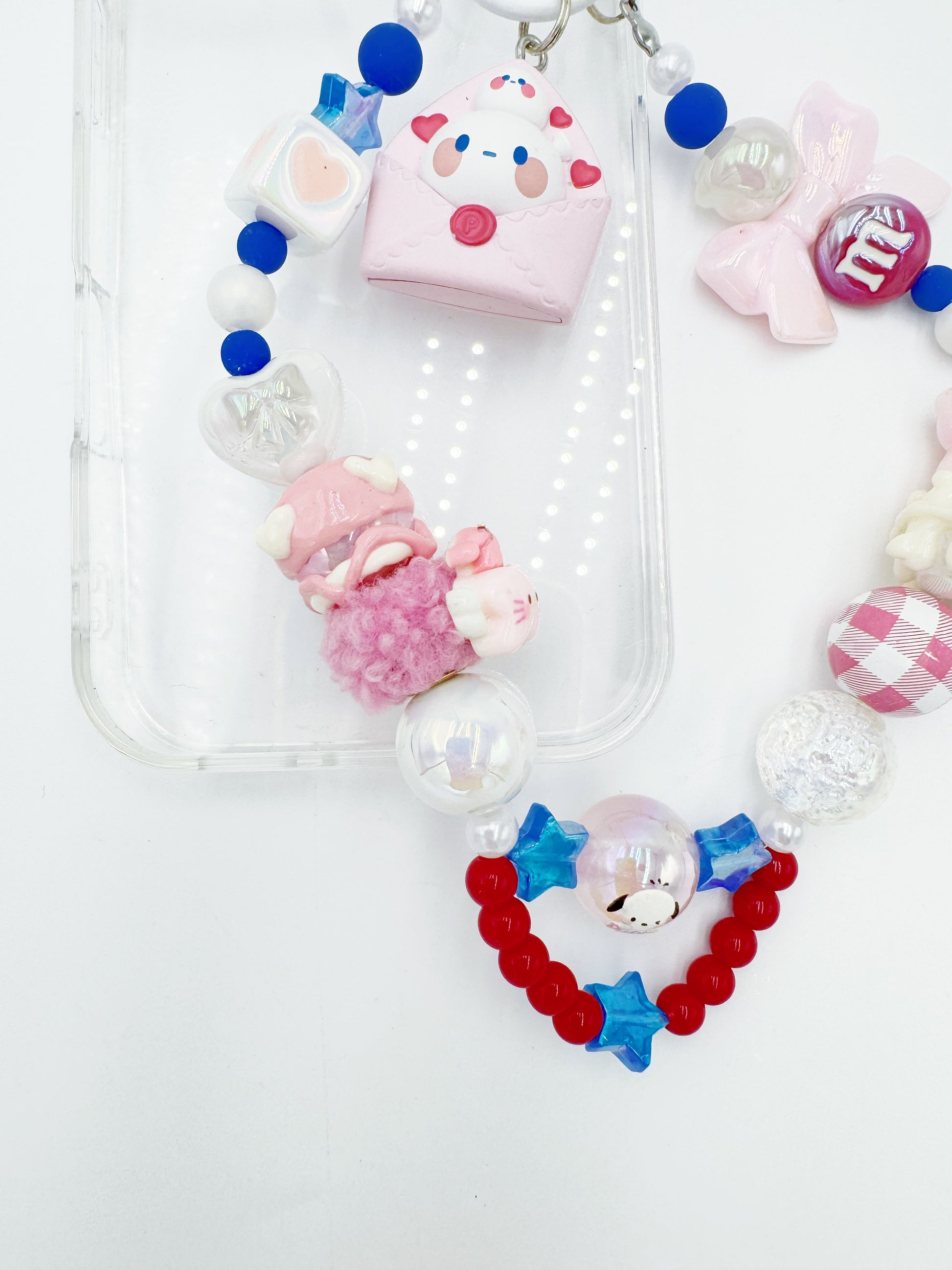 Handmade Authentic POP MART mini figure phone charms