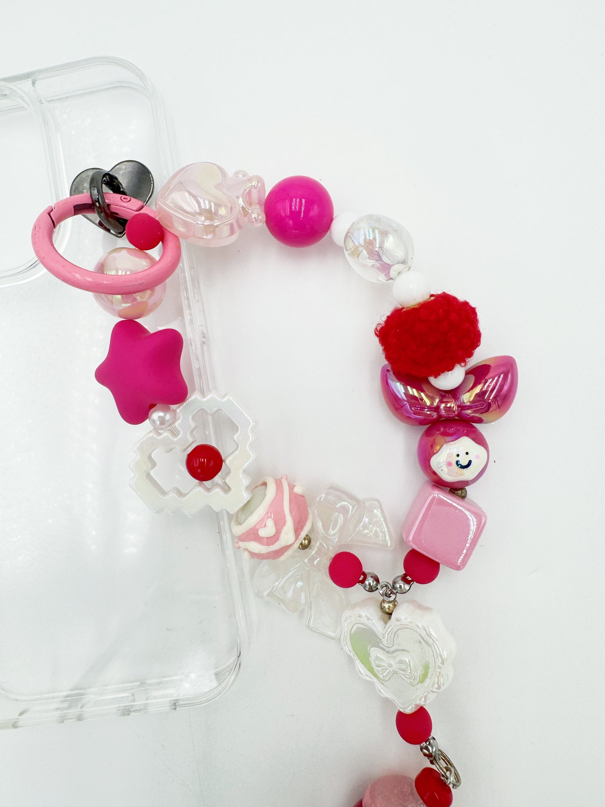 Handmade Authentic POP MART Skullpanda mini figure phone charms