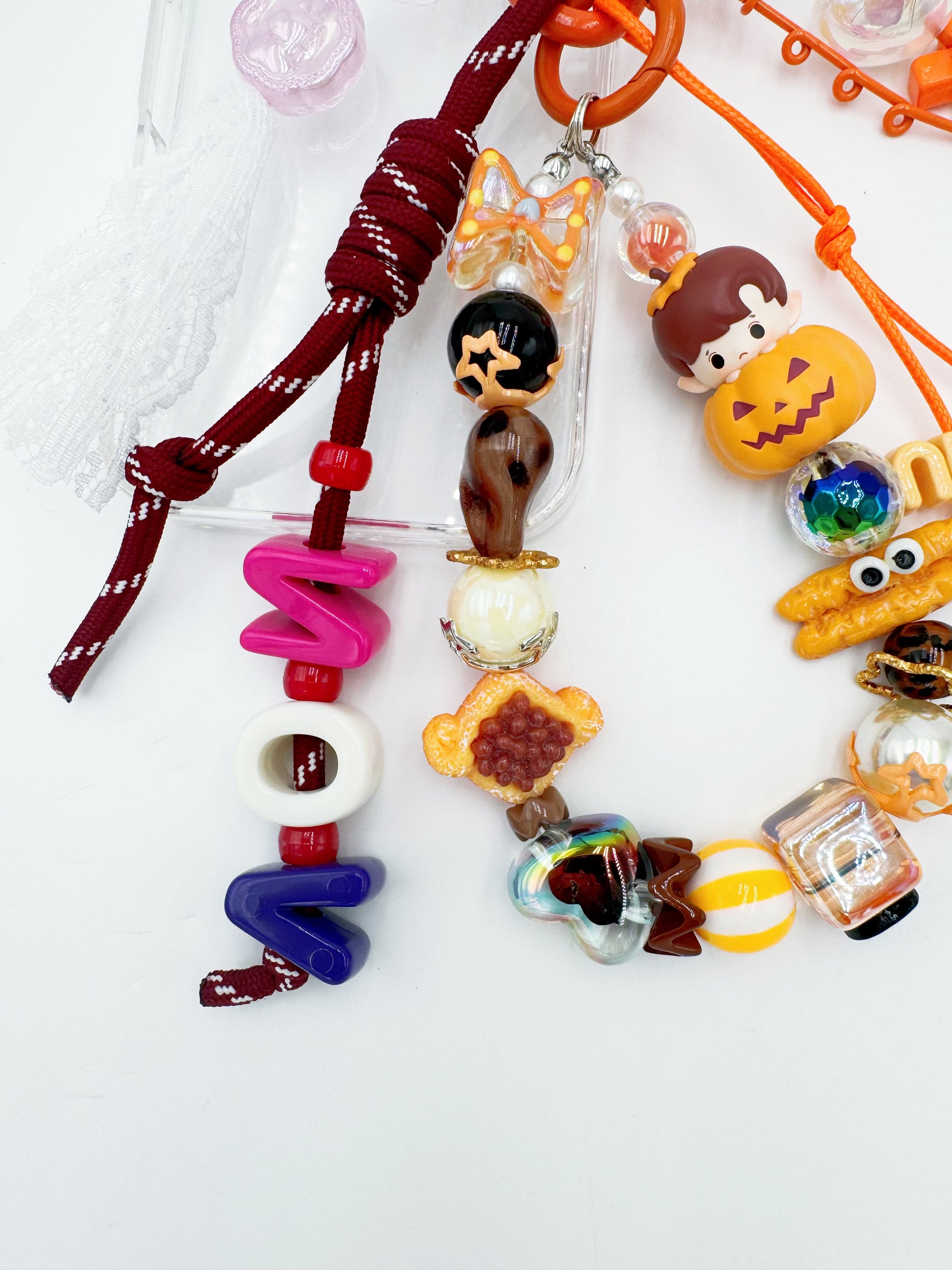 Handmade Authentic POP MART Hachipupu mini figure phone charms