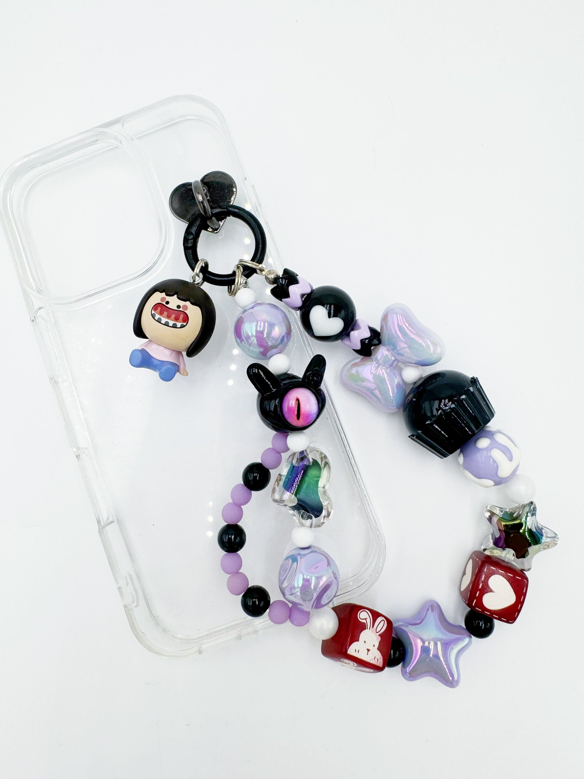 Handmade Authentic POP MART mini figure phone charms