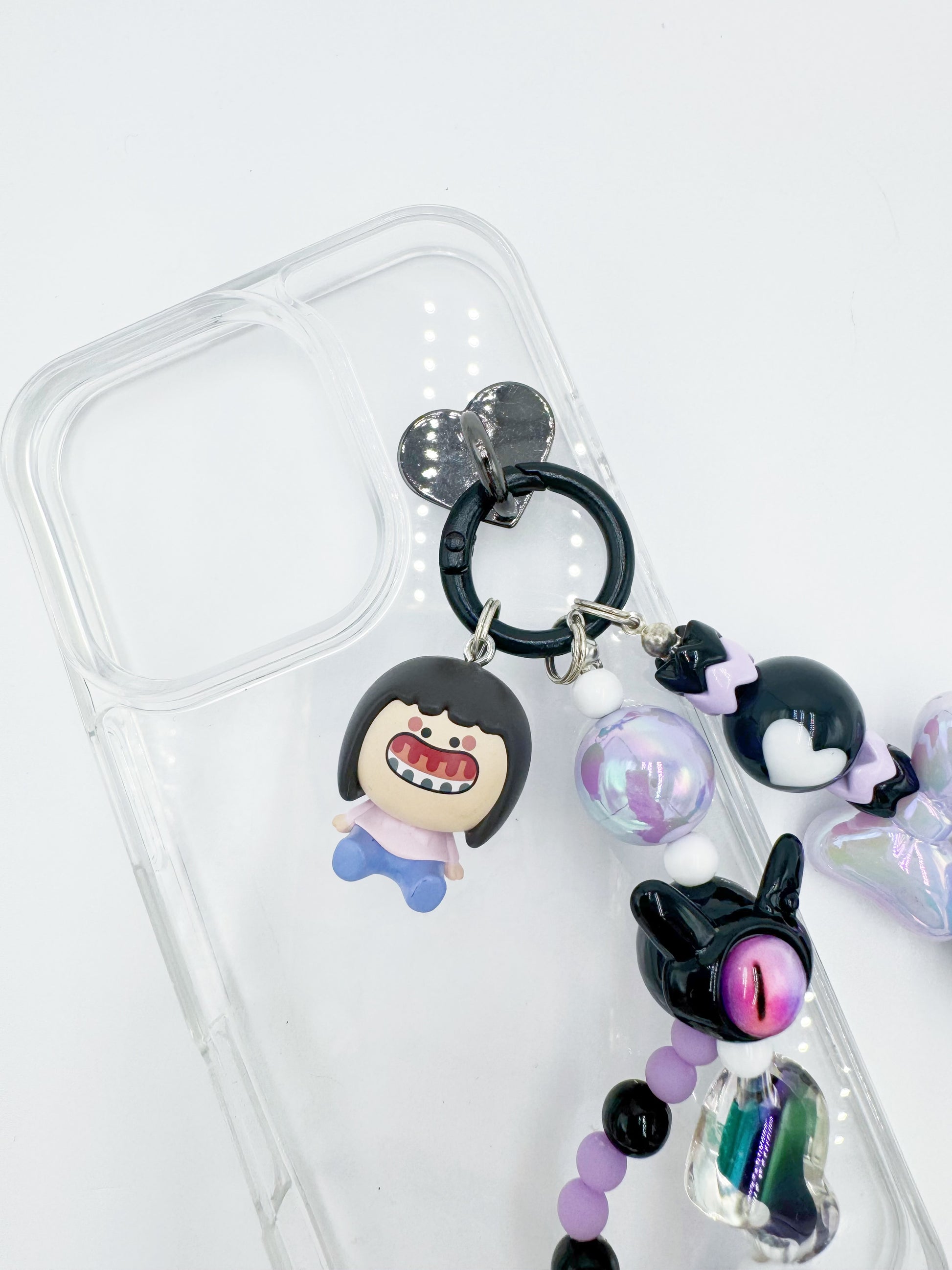 Handmade Authentic POP MART mini figure phone charms