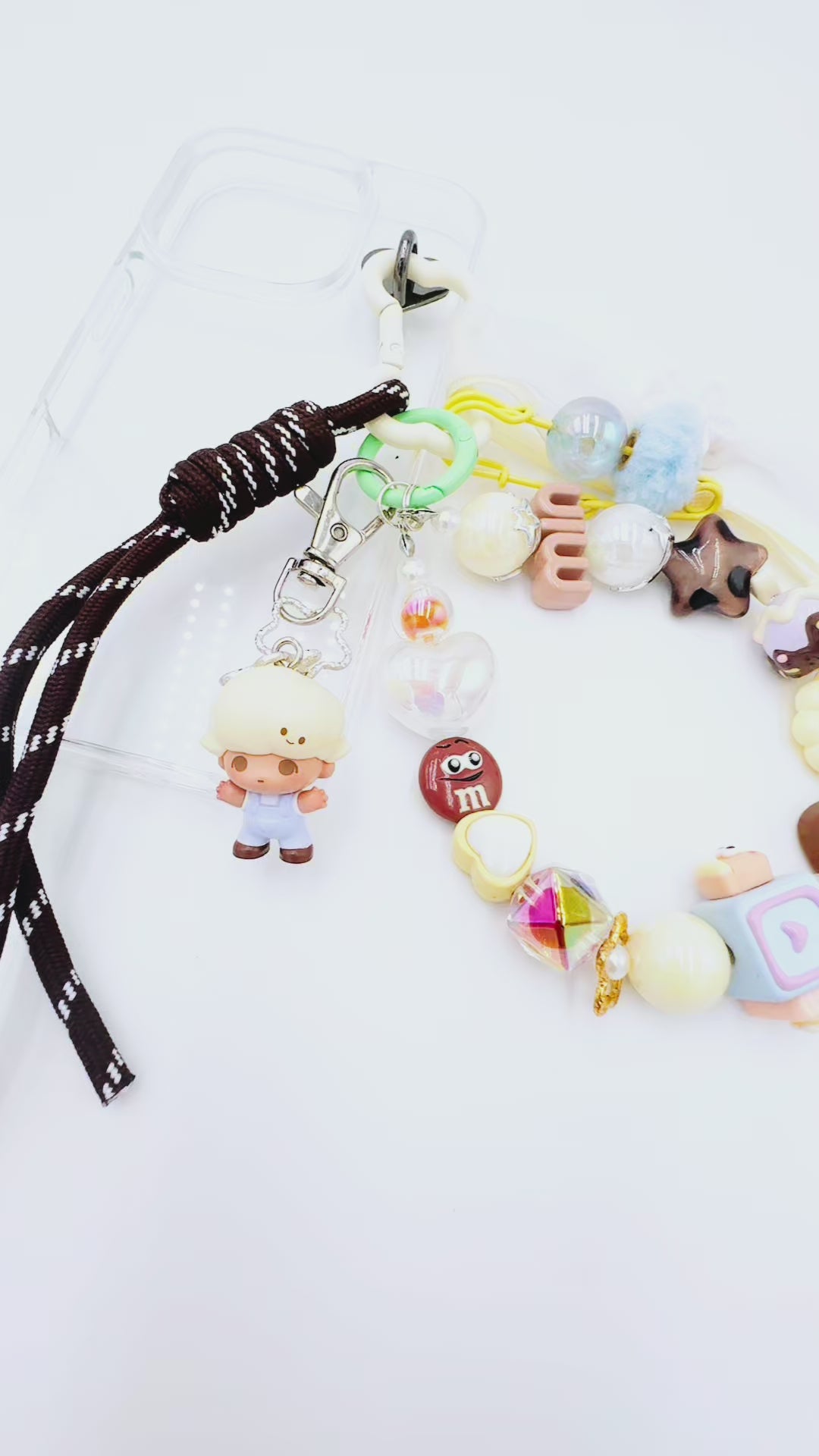Handmade Authentic POP MART Dimoo mini figure phone charms