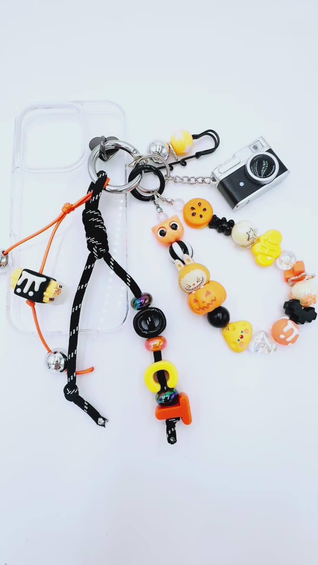 Handmade Authentic POP MART Labubu mini figure phone charms